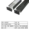 Tira de luces LED Panel de luz lineal moderno para oficina Supermercado Gimnasio Plaza Techo Rejilla de aluminio Luz lineal