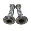 Mangueira Flexível de Metal Aço Inoxidável 304 Conexão Tipo Flange Tubo Corrugado Resistente à Corrosão por Ácido e Alcalino Mangueira Trançada com Fio de Aço para Vapor
