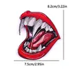 Parche Bordado de Transferencia de Calor Punk Horror Exclusivo Transfronterizo Tianyino Parche Insignia para Accesorios de Ropa DIY