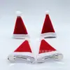 Pasador de Mini Sombrero de Navidad con Luz Sombrero de Navidad Fiesta Navideña No Tejido Sombrero Pequeño Recto Suministros Navideños Fábrica Outlet