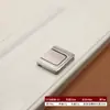 Aolaya Novo Cabo de Desenho de Fio de Níquel Galvanizado Simples Moderno Gaveta de Armário Guarda-Roupa 96 Sólido Duplo Furo Cabo Longo