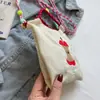 Nova Bolsa Bordada Feminina Leve Impermeável Moda Bolsa de Tecido para Ombro Nicho para o Dia a Dia Esportes Bolsa Transversal Infantil