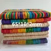 Venta al por mayor de fábrica superficie color madera natural curva 65*10*2(mm)Palo de madera para manualidades 50 Piezas palo de helado