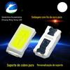 Fabricante de Shenzhen 3014 Smd Contas de Luz Led 0.1W Ra80 Alta Renderização de Cor Luz Branca Branco Quente 3014 Contas de Luz Branca