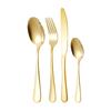 Talheres de Aço Inoxidável Amazon Transfronteiriço 1010 Titânio Ouro Rosa Casa Hotel Ocidental Faca, Garfo e Colher para Bife Talheres