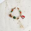 Nuevas Pulseras Navideñas Más Vendidas al por Mayor Dulce Regalo de Papá Noel Joyería Pulseras Transfronterizas Pequeños Regalos para Mujeres