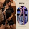 Noche Ting Xiang Nuevo Sexy Vintage Estilo República de China Sexy Ropa Interior Uniforme Apasionado Abertura Corto Caliente Cheongsam