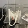 Bolso de axila de nuevo nicho transfronterizo, Bolso de hombro de pana texturizada, Bolso de mano de lujo ligero para mujer, Bolso cruzado pequeño