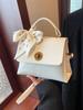 2025 Nova Moda Retrô Casual Versátil Bolsa de Mão Feminina Outono e Inverno Versátil Design de Nicho Bolsa de Ombro Transversal