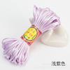 Corda de Nó Chinesa Não. 5 e Não. 67 Pulseira de Corda Trançada Acessórios para Tecelagem de Fios Materiais Artesanal DIY Corda Vermelha Atacado