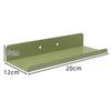 Estante de Almacenamiento de Pared con Tablero Perforado Estante de Exhibición para Dormitorio Almacenamiento para Escritorio de Estudio Tablero Colgante Universal Estante de Exhibición Colgante de Pared