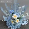 Flores para el camino de la boda flores para la mesa del hotel macetas bolas de flores decoración del escenario de la boda arte floral terminado