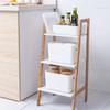 Caja de Almacenamiento Escritorio Japonés Desorden Maquillaje Cesta de Plástico con Tapa Cajón de Cocina Interior Baño Organización del Hogar Caja de Almacenamiento