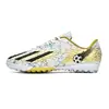 Zapatos de Fútbol Profesionales Cruzados para el Mundial para Hombres Adultos Ag Tacos Largos Césped Artificial Césped Sintético Zapatos de Deporte para Entrenamiento de Estudiantes