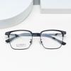 Venta al por mayor montura grande nueva ultraligera TR90 tienda de gafas Danyang de venta rápida moda nacional con alta miopía montura de ceja hombres