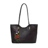Bolsa Tote Vintage para Mulheres 2026 Novo Modelo Nicho Versátil Fashionável Grande Capacidade Bolsa de Ombro para o Dia a Dia Bolsa de Mão