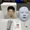 Novo Dispositivo Facial de Máscara Multifuncional para Uso Doméstico com Tecnologia de Rejuvenescimento Fóton de Sete Cores, Versão Atualizada para Clareamento Facial LED