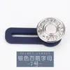 Extensor de Cintura Desmontable Expandible con Botón Sin Costura para Jeans Pequeño a Grande Cintura Ajustable Botón
