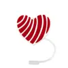Amor Transfronterizo Dibujos Animados Tapa de Pajita de Silicona Cubierta Antipolvo Vaso Personalizado para Té con Leche Cubierta para Pajita de San Valentín Tapa Antipolvo en Stock