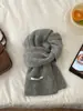 Cachecol Tricotado de Lã Misturada de Alta Qualidade, Macio e Ceroso, para Mulheres, Outono e Inverno, Novo Cachecol de Luxo, Fabricante, Atacado Transfronteiriço
