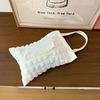 Caja de Pañuelos para Coche Bolsa Colgante Almacenamiento de Artículos Varios Tela Colgante Sala de Estar Dormitorio Mesa de Comedor Caja de Papel Caja de Almacenamiento Hogar