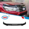 Tixinrui é Adequado para Toyota Hilux com Saídas de Ar, Preto Fosco Pedra de Areia Bloqueio Protetor Acessórios Decorativos para Caminhonete Off-Road