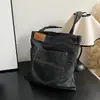 Bolso de Hombro de Mezclilla Nuevo Primavera 2026 Gran Capacidad Bolsa de Compras para Mamá Simple Artístico para el Trabajo y la Escuela Estudiante