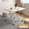 Mesa Plegable para Uso en Casa, Mesa de Comedor para Apartamento Pequeño, Mesa de Comedor para Casa de Alquiler, Mesa Pequeña para Puesto Exterior, Portátil