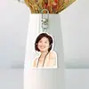 Llavero de Doble Cara con Respaldo Blanco Acrílico Yang Qianhong, Colgante para Bolsa, Colgante para Mochila, Merchandising de Celebridades, Personalizable con Tu Propia Imagen