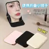Espejo Pequeño Portátil Plegable de Mano Mini de Escritorio para Estudiantes Dormitorio Hogar Bolsillo Espejo de Maquillaje para Mujeres