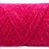 Hilo de chenilla brillante de tres cabos para tejer a crochet zapatos, hilo de lana grueso para tejer suéteres, bufandas y sombreros
