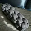 Almohada de Abrazo Nudo Retorcido de Amazon Estilo Ins para Dormitorio Almohada Lumbar Decoración para el Hogar Sala de Estar Cama Cojín de Sofá Venta al por Mayor