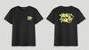 Camiseta de manga curta para meninos, estilo americano, personalidade, hip hop, moda, marca, estampa de letras, solta, verão, nova moda, marca, top de manga curta