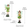 Nuevo producto transfronterizo: Figuritas Luminosas de Hada Flor para Niños y Niñas, Decoraciones de Hada para Jardín de Primavera, Micro-Paisaje de Bonsái