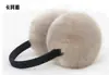 Calentadores de Orejas Invierno para Mujer Lindos Estudiante Pareja Unisex Cubre Orejas Orejeras Estilo Coreano Piel Sintética de Conejo Piel Sintética Hecho a Mano Peluche