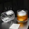 Copo de Uísque Giratório com Fundo Plano, Novo Copo de Cerveja Tumbler de Alta Qualidade, Copo de Brandy e Vinho Descompressor