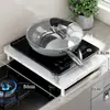 Estante de Cocina Cubierta para Estufa de Gas Soporte para Estufa de Gas Estufa de Inducción Estante para Ollas Encimera Doméstica Estufa de Gas Licuado
