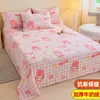 Sábana de terciopelo de leche y forro polar coral, pieza única, manta engrosada y con forro polar, franela, engrosada para invierno, adecuada para dormitorios y camas de niños