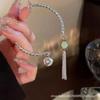 Nuevo Juego de Seis Piezas de Pulseras con Borlas y Campanas de Estilo Chino Versátil Simple de Alto Valor Pulsera para Mejores Amigas Hermanas Elemento Han