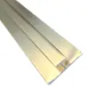 Fabricante de Foshan Tira de Borde para Panel de Pared de Aleación de Aluminio en Forma de I Tira de Presión Decorativa de Doble Boca en Forma de I para Panel de Pared UV