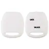 Adequado para Toyota Overbearing Placa Reta 2 Teclas Rav4 Capa de Silicone para Chave Adequado para Toyota Controle Remoto Vios Bolsa para Chave