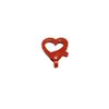 26mm plástico color amor broche de langosta hecho a mano DIY joyería accesorios para llaveros pulsera cadena de collar hebilla hebilla colgante