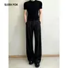 Calça Casual de Alto Padrão com Caimento Street Style Americano Masculina Tendência Outono 2026 Perna Longa Reta Elegante Tendência