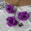 Atacado de fábrica de rosas de diamante de três cabeças para materiais de decoração de casamento, noivado, aniversário e festa de primeiro aniversário