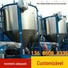 Spot Huizhou Grânulos de Plástico Máquina de Mistura Vertical Misturador Vertical de Aço Inoxidável Grande Fábrica de Misturadores Verticais