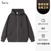 Sudadera con capucha con estampado de logo personalizado, Nuevo estilo Otoño e Invierno 2025, Cárdigan grueso con cremallera para grupo, Chaqueta de trabajo de manga larga