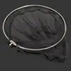Red plegable de acero inoxidable recubierta de pegamento, cabeza de red, ojo pequeño, anti-anzuelo, cabeza de red de pesca, suministros de equipo de pesca al por mayor