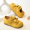 Zapatos de Cuero de Princesa 2026 para Primavera y Otoño, Nuevos Zapatos de Vestir Elegantes para Niñas Pequeñas, Mocasines Suaves con Borlas para Bebé
