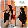 Ropa Interior Sexy Noche Larga Sexy con Abertura en la Entrepierna No Necesita Quitarse Espalda Descubierta Transparente Tentación Ajustado Traje de Baño Mono para Mujeres 1384