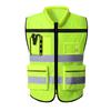 Chaleco de seguridad reflectante SR personal de gestión de liderazgo de obra chaleco de tráfico construcción transpirable proyecto de construcción ropa reflectante